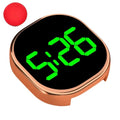 Led Car Clock Luminous Automobiles Internal Stick-on Accessories Mini Car Digital Auto Clocks Ornament P1a0