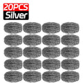 Wholesale Stainless Steel Cleaning Ball Multipurpose Kitchen Pot Pan Rustproof Oil Removal Scrubber Heavy Duty Steel Wire Balls