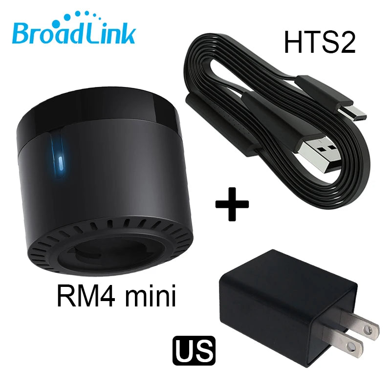 BroadLink RM4 Mini Universal IR Remote Control Switch Wifi Smart Wireless Bluetooth Controller HTS2 Sensor For Alexa Google Home