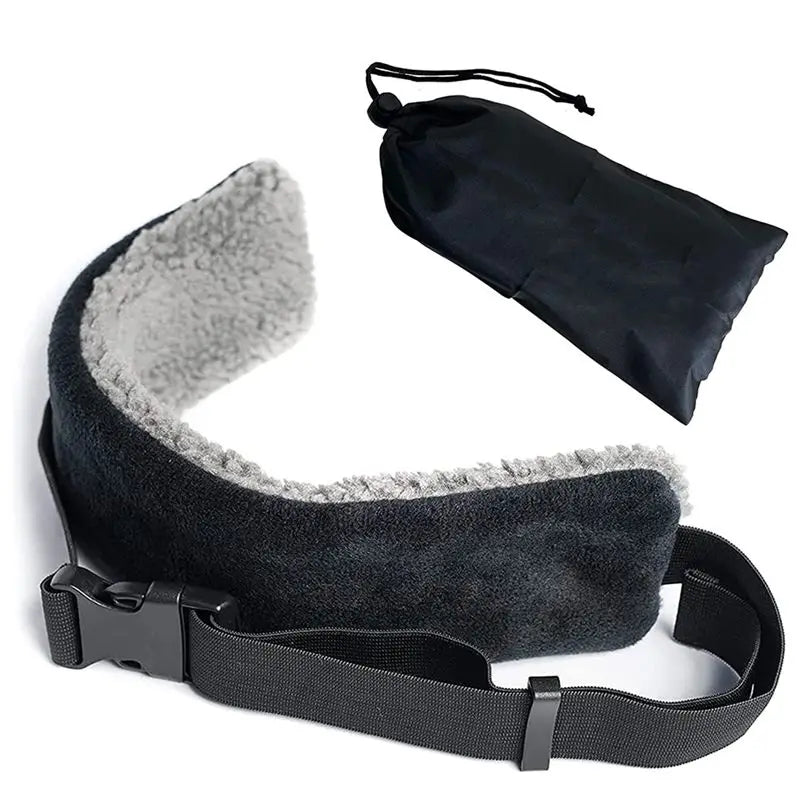 D9-Travel Pillow Alternative Adjustable Support Belt Compact And Comfortable Neck Support Belt For Airplane And Car