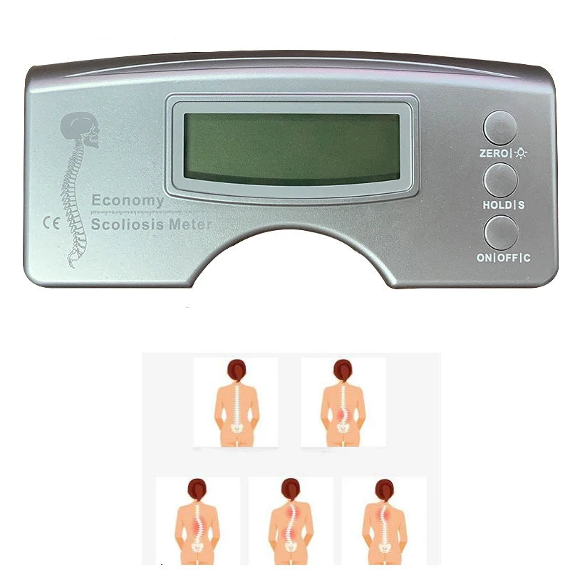 Scoliometer Medical Measuring Device for Back Scoliosis Diagnosis Digital Scoliosis Measurement Tools
