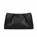 Simple Large Capacity Clutch Bag Embossed Pattern Lightweight Shoulder Bag Luxury Design Retro Style Handbag Banquets