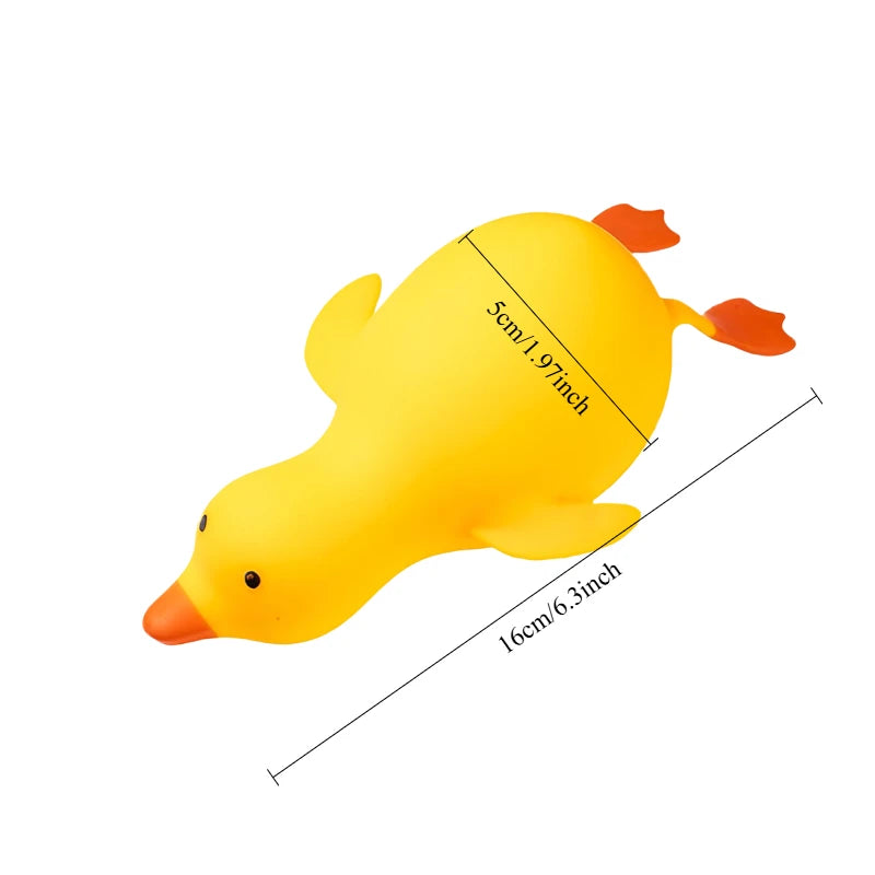 Squishy Antistress Duck Fidgets Toys Cute Goose Animals Vent Toys for Kids Adults Decompression Stretch Toys Friends Best Gift