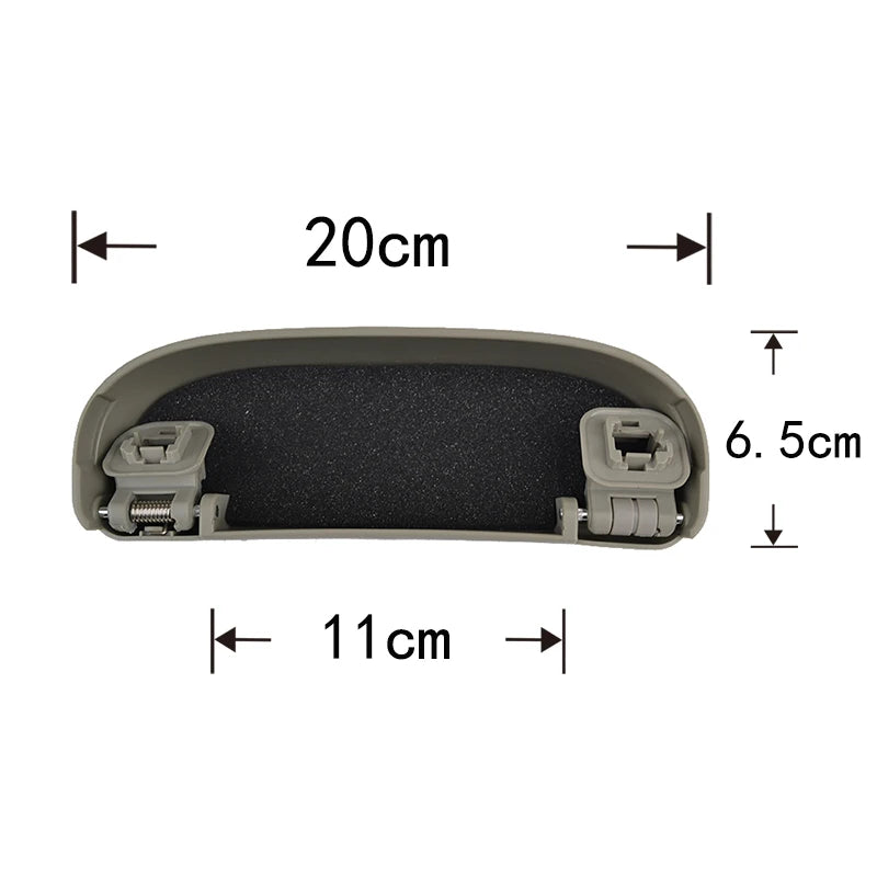 For Toyota Corolla RAV4 Yaris Xp130 2011 2012 2013 2014 2015 2016 2017 Car Sunglasses Holder Glasses Case Cage Storage Box
