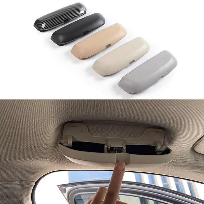 Car Glasses Box Storage Holder Sunglasses Case for BMW X1 F48 E84 X3 F25 G01 X5 F15 F20 F30 G20 F10 G30 Serie 3 5 7 Accessories
