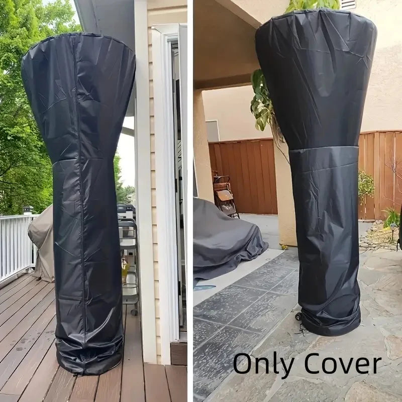 [Heater Cover] Heater cover with zipper and storage bag for the courtyard, made of durable Oxford fabric