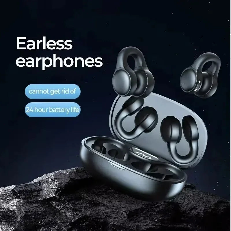 NEW X58 Wireless Earphones Noise Reduction Bluetooth LDE Power Display Earbuds in-Ear Headsets with Mic Touch Control for Phone