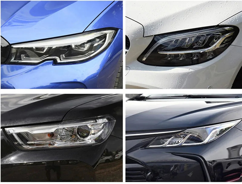 30*120cm Clear Light Covering Film Car Clear Tint Headlight Taillight Vinyl Film Fog Light Rear Lamp Tint Film Sticker Decal