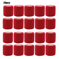 1/3/6/20PCS Sports Self Adhesive Red Elastic Bandages Anti-slip Athletic Nonwoven Waterproof Elastic  Wrist Ankle Bandages