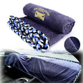 EHDIS Car Wash Dashboard Protective Covers with Soak Tint Rope Windshield Cleaning Protector Water Absorption Microfiber Towel
