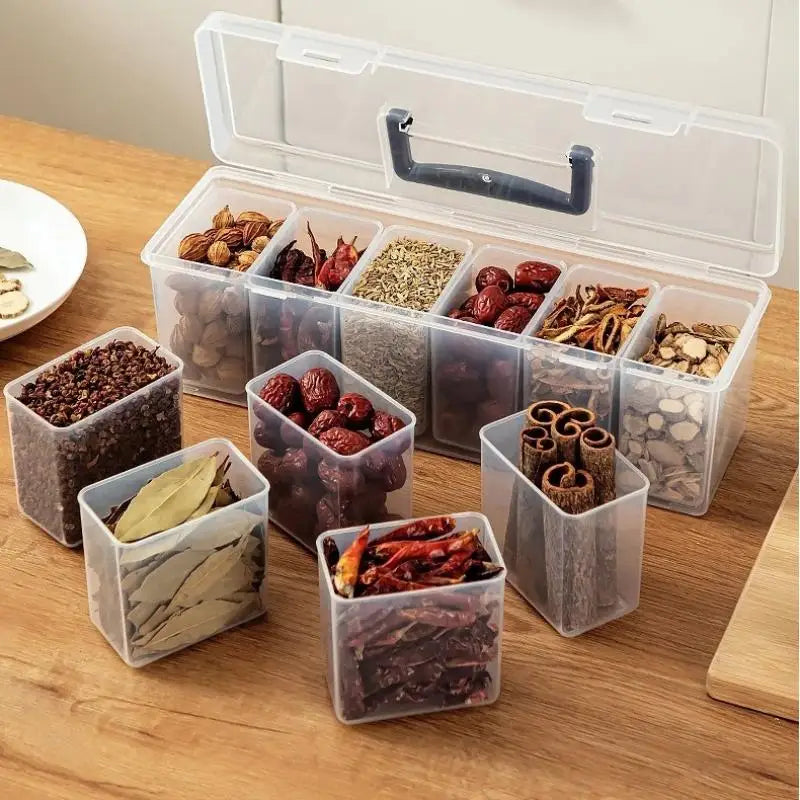 Transparent Handheld Toolbox Portable Large Capacity Thickened Plastic Hardware Tool Storage Box With Handle Tool Organizer Box