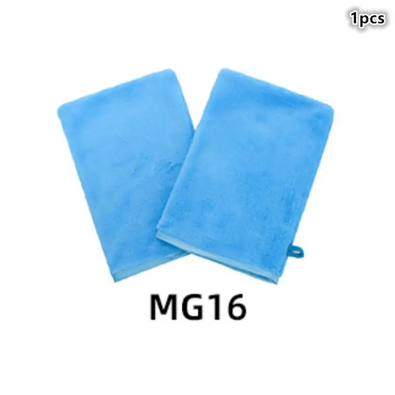 Reusable Makeup Remover Gloves Soft Microfiber for Deep Cleansing Gentle on Skin & Easy to Wash Colorful Quick-Dry