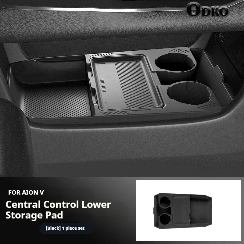 Silicone Storage Box FOR AION V Center Console Modification Anti-slip Pad Car Accessories Organizer Decoration