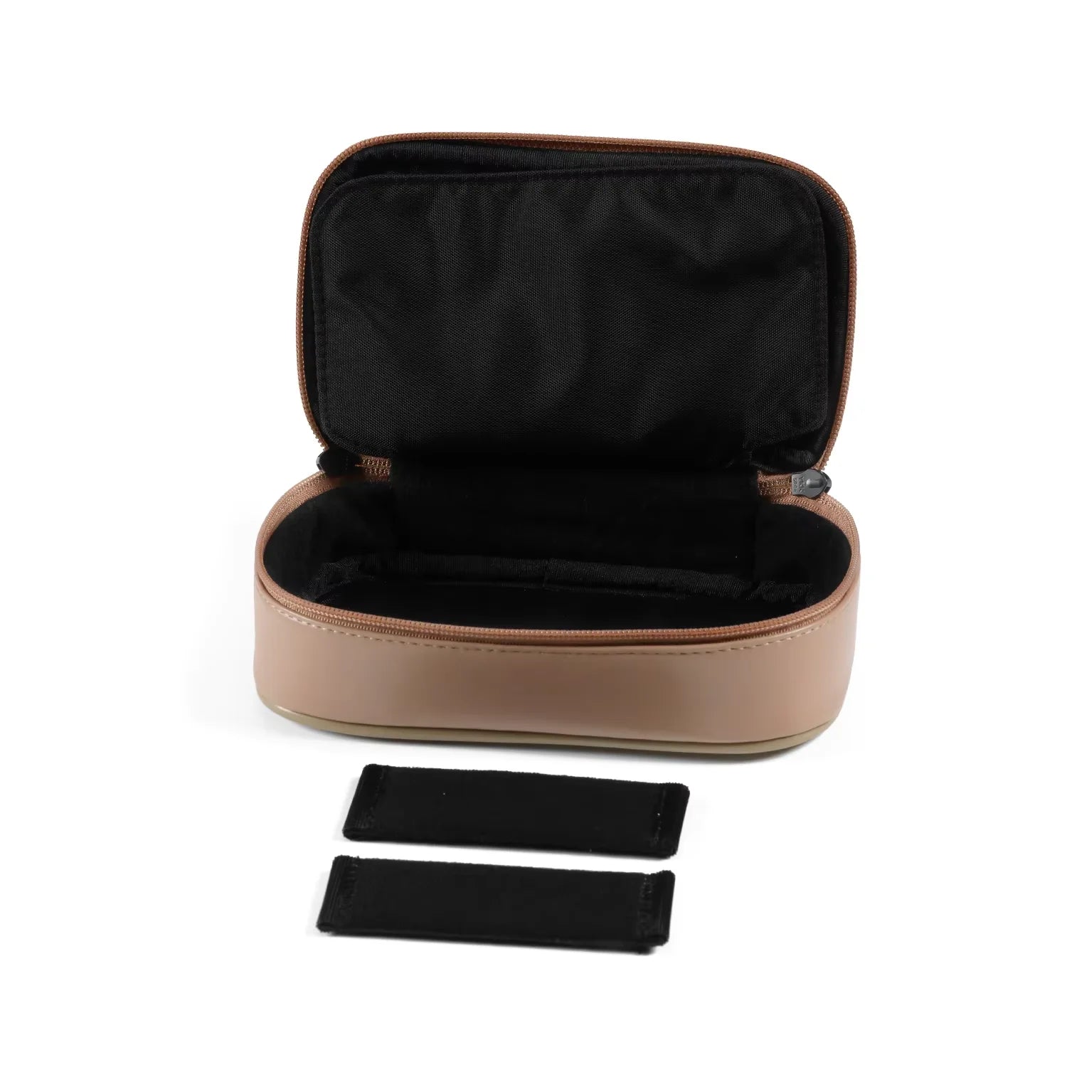 DD ddHiFi CZ180 Portable HiFi Storage Case With Composite Leather And Customized YKK Double Slider Zipper (Coffee Beans Color)