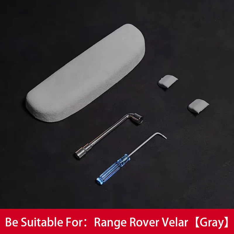 Car Trim For Land Rover Discovery Range Rover Velar Glasses Holder Sunglasses Storage Box Case Replacement Parts Accessories