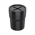 New Car Trash Can With Lid Mini Auto Garbage Can Leakproof Vehicle Trash Bin Fits Cup Holder in Console or Door for Automotive
