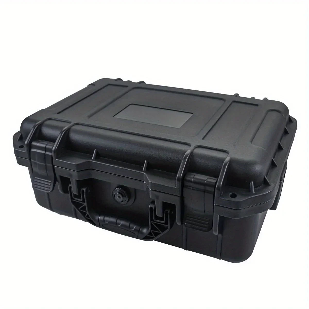 1 waterproof hard hand-held toolbox bag with pre cut sponge storage box, impact resistant unmanned driving chassis