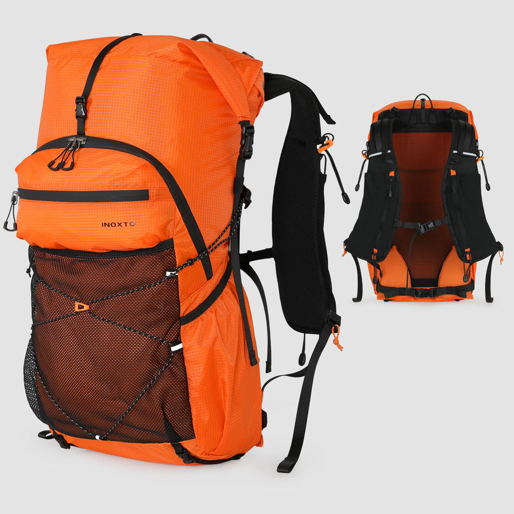 Hiking Backpack for Men and Women, 30L Waterproof Camping Backpack with Rain Cover, Lightweight Outdoor Sport Travel Daypack Ruc