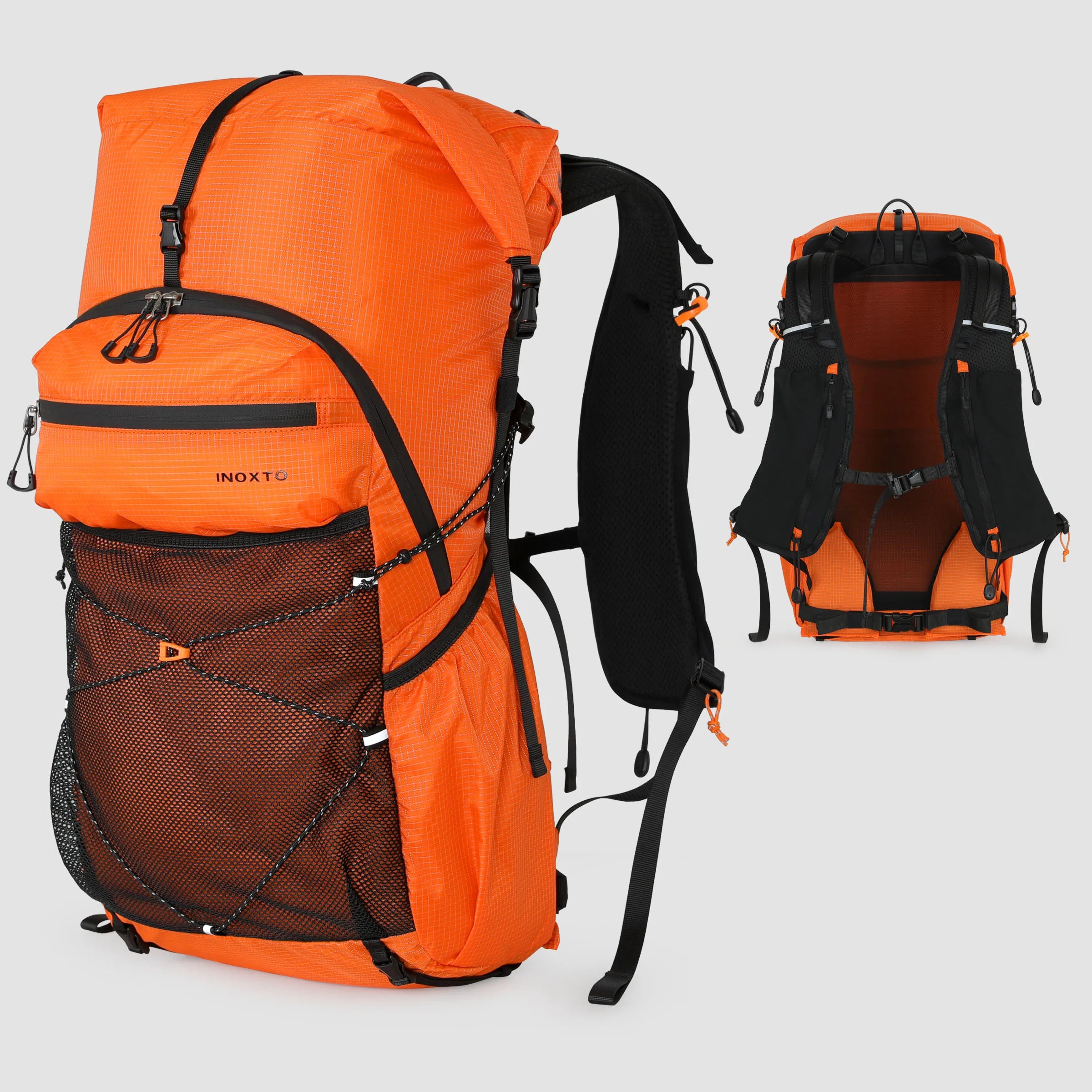 Hiking Backpack for Men and Women, 30L Waterproof Camping Backpack with Rain Cover, Lightweight Outdoor Sport Travel Daypack Ruc
