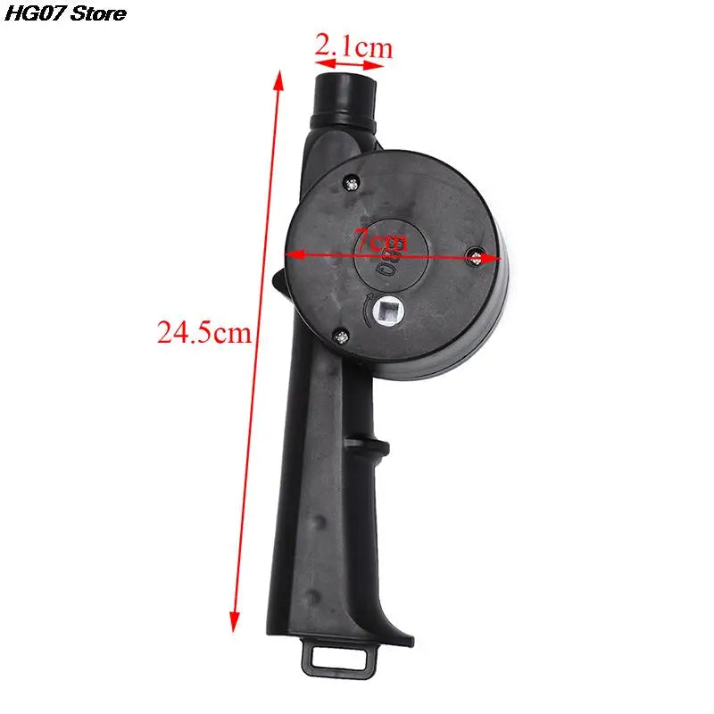 1PC Outdoor Cooking BBQ Fan Air Blower For Barbecue Fire Bellows Hand Crank Tool For Picnic Camping