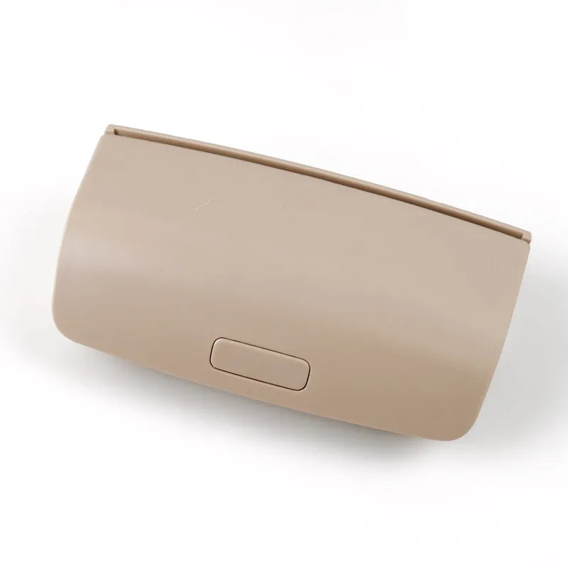 Plastic Car Sun Glasses Case Holder Sunglasses Storage Box For VW Tiguan Golf Passat CC Jetta Scirocco Gray / Beige