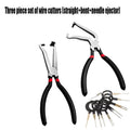 3-Piece Electrical Connector Disconnect Pliers Set, Fuel Line Separator & Spark Plug Removal Tool