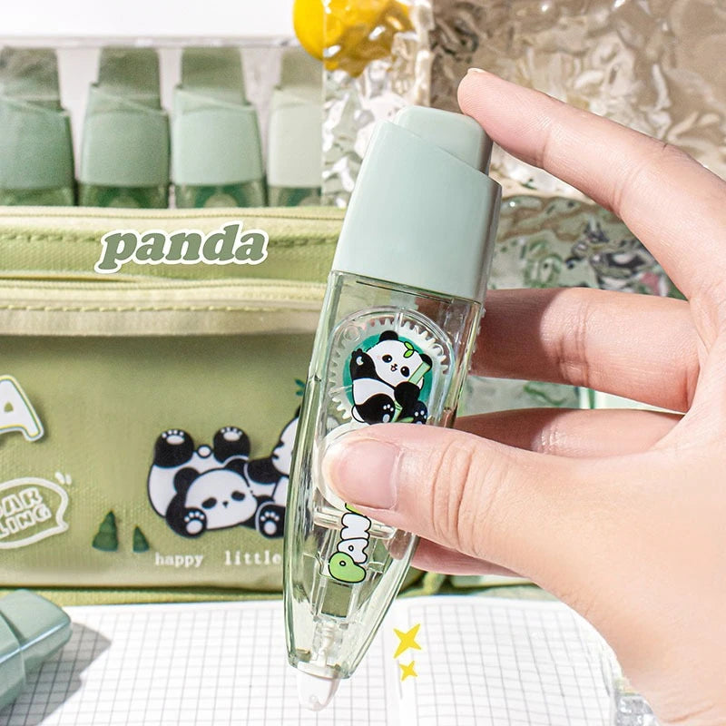 4Pcs/Set Cute Capybara/Panda Press-On Dot Glue Double-Sided Adhesive Tape Novel For Scrapbooking, Crafts, Handmade Office Statio
