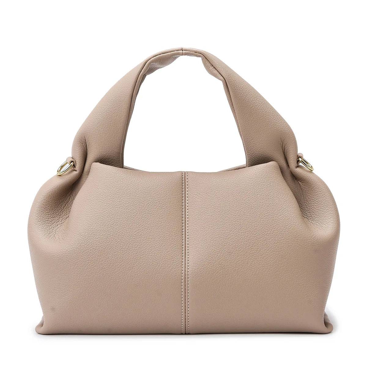 Women New Soft Leather Cloud Bag Fashion Minimalist Crossbody Bag Senior Feeling Large Capacity Work Handbag