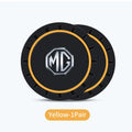 Silicone Car Coaster Mute Pad Mug Drinks Non-Slip Mat Accessories For Morris Garages MG 3 5 6 7 HS ZS GS Hector TF GT ZR RX5 RX8