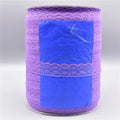 Wholesale 600yards/Roll White Lace Ribbon Width/22mm Lace Trim Fabric Embroidered Sewing Decoration African Lace Fabric Applique