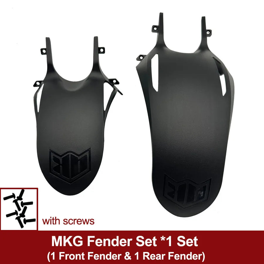 MK Fender Set Mudguard Front Rear Back Wing Dent Original Parts for Kaabo Mantis King GT Accessories 10inch