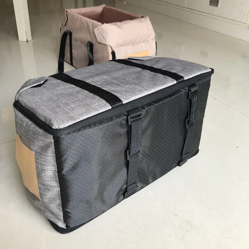 Portable Pet Car Seat Central Safety Travel Cat Dog Bed Transport Dog Carrier Protector Dog Bags, For Medium/Small Dogs Cat