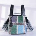 сумка женская Top Grain Cowhide Color Painting Boston Bag Black Daily Use 2026 Spring Handheld