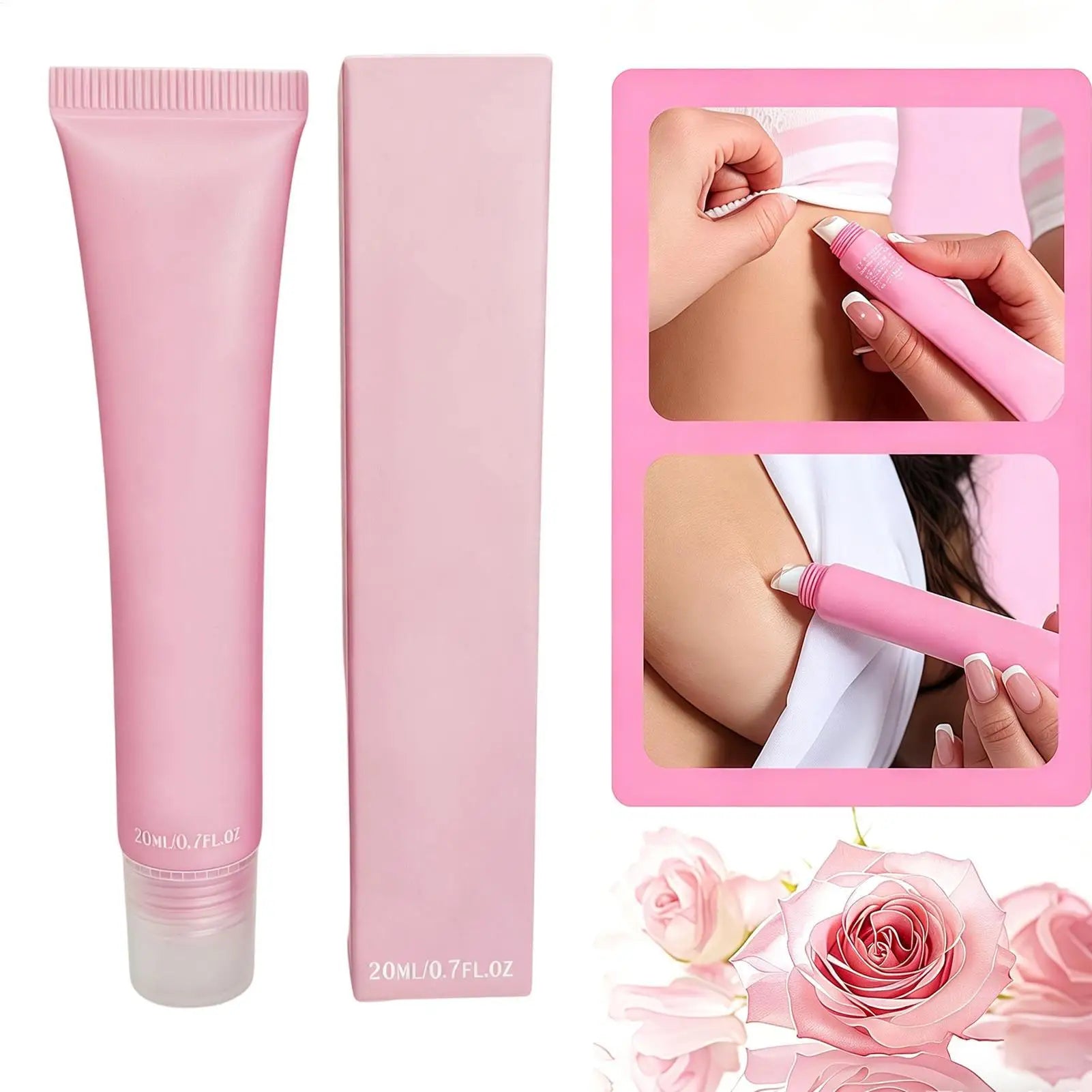 Body Adhesive for Clothing Fast Drying Fabric-Safe 20ml Sweat Proof Washable Clothes Glue for Skin for Work Daily Commuting