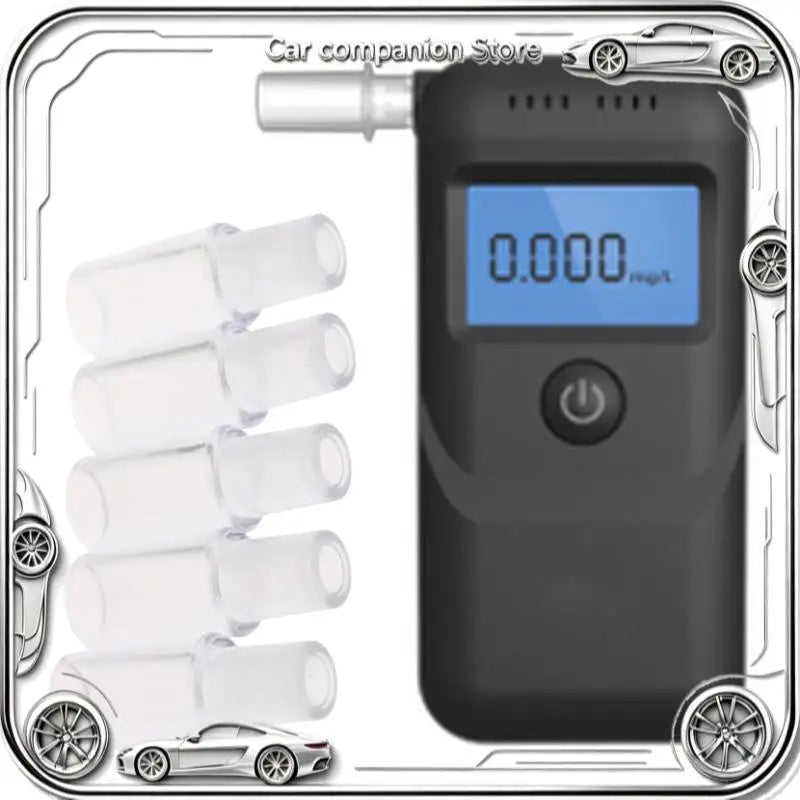 Blow Tips Quick Installation & Lightweight Mouthpieces Driving Test Accessories for Portable Breathalyzer 11UD