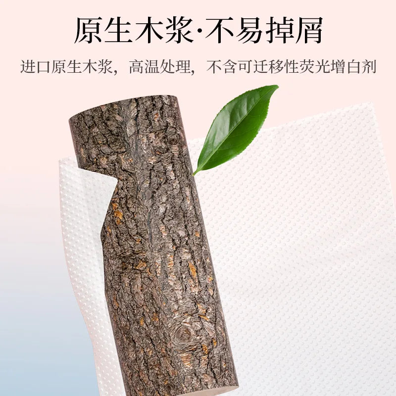 Toilet Paper Tissue Napkin Portable Pack Paper Tissue Made from Virgin Wood Pulp