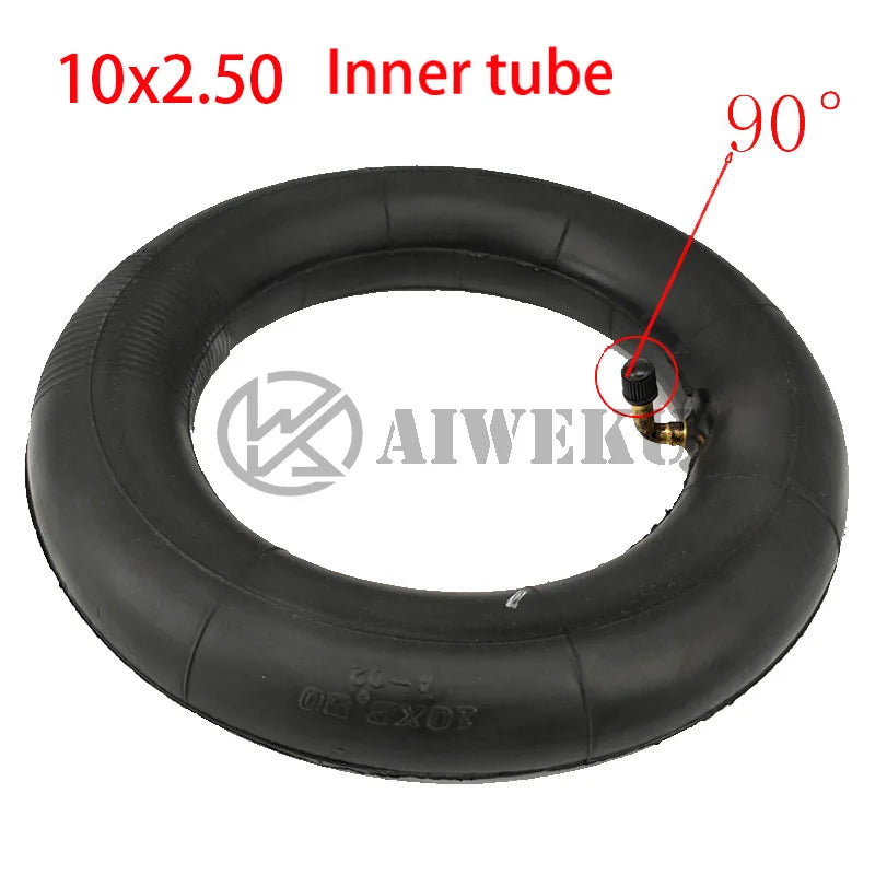 10 Inch Electric Skateboard Tire 10x2.5 for Electric Scooter Skate Board 10x2.50 Inflatable Wheel Tyre Outer Tire Inner Tube