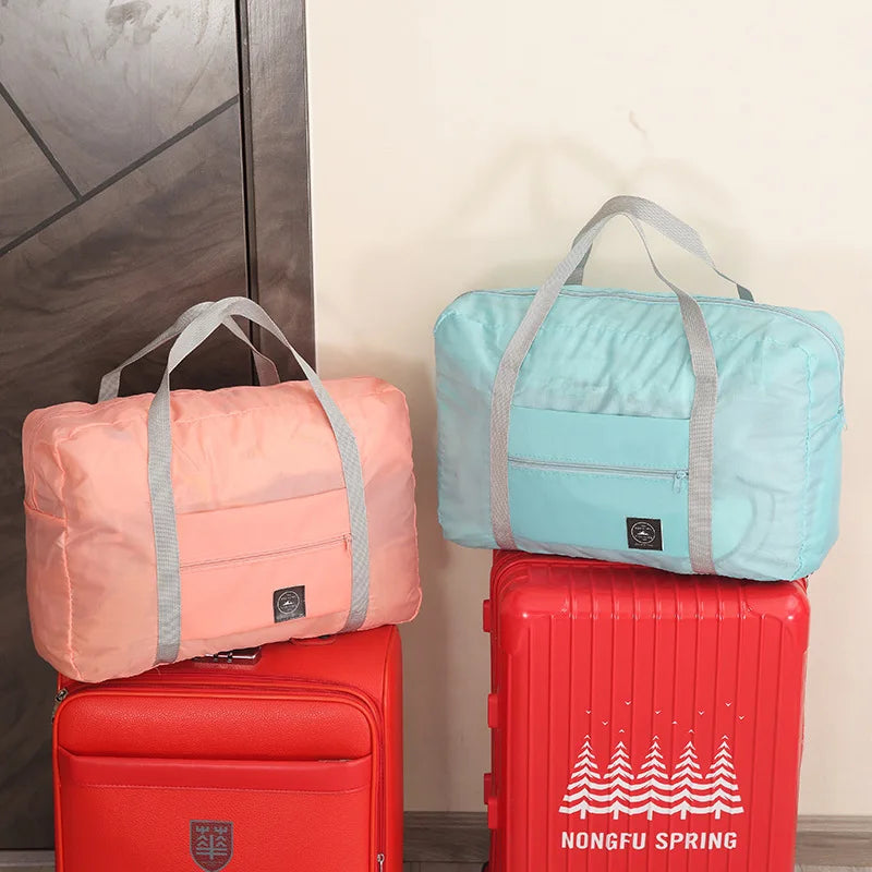 Travel Bag Folding Travel Storage Bag Travel Storage Bags Boarding Luggage Clothes Handbags Picnic Move House Large Handbag