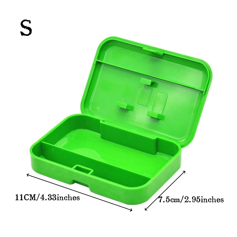 SMO Protable Plastic Tobacco Papers Storage Boxs 110mm*75mm Cigarette Case Grass for Smoking Accessories