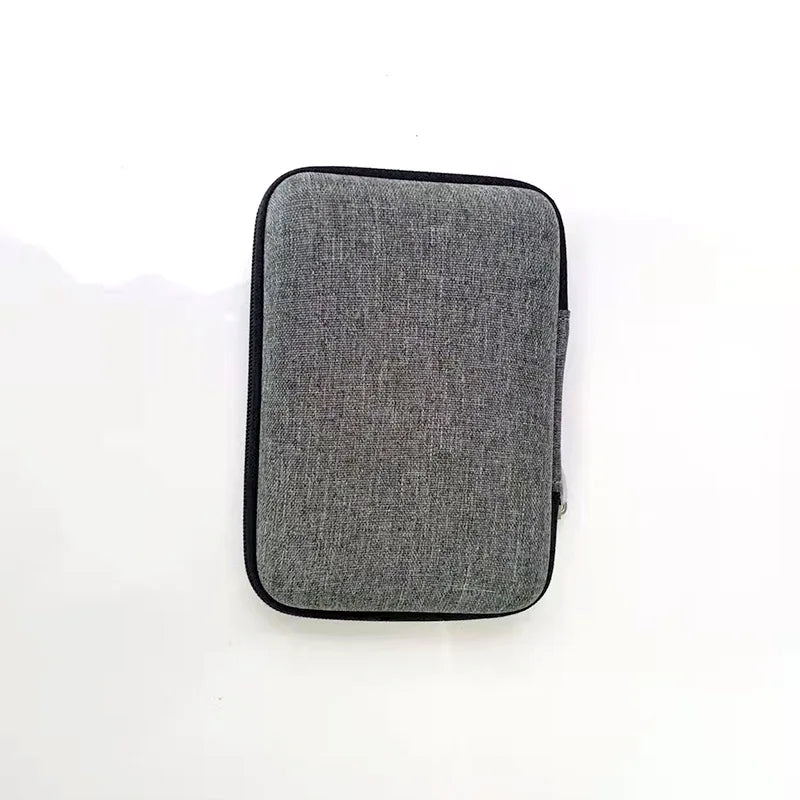 1 PCS Multi Functional Headphone Storage Bag, Digital Bag, Power Bank Storage Bag, EVA Headphone Data Cable Storage Bag