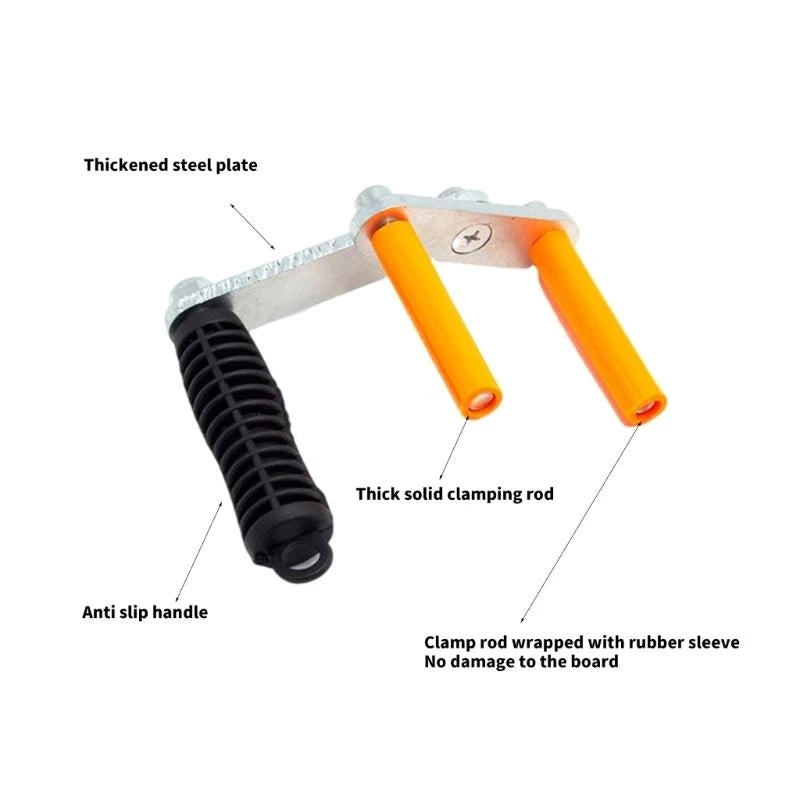 Pack of 2 Plasterboard Panel Lifter Carriers Tool with Nonslip Handle for Easy Storage Reduced Hand Fatigue in best sale