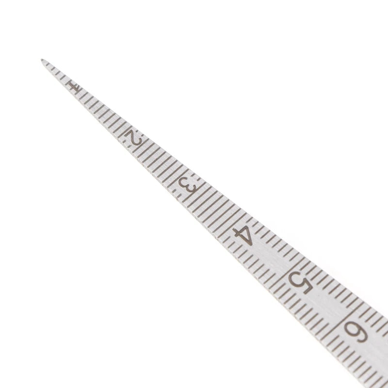 1-15mm Stainless Steel Taper Gauge Feeler for Gap Hole Measuring Tool Feeler Hole for Gap Taper Aperture Scale