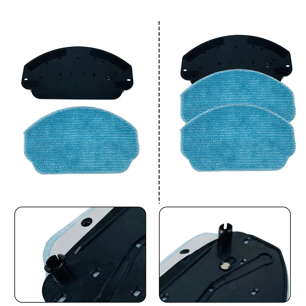 Mop Bracket Mop Pads Kit For Conga M10 For UMMUND BR151 Robot Vacuum Cleaner Mop Cloth Frame Board Rag Parts Kit