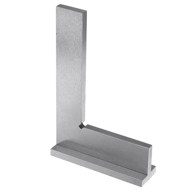 DIN875/2 Precision Machinist Square Ruler Carbon Steel Angle Ruler Engineer Square 90 Degree Right Angle Ruler