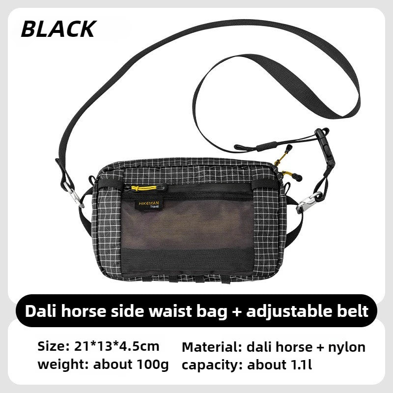 Hikeman Outdoor Sports Waist Bag UHMWPE Fanny Pack for Hiking Camping Cycling Accessories Package Phone Storage Bags Camp Gears