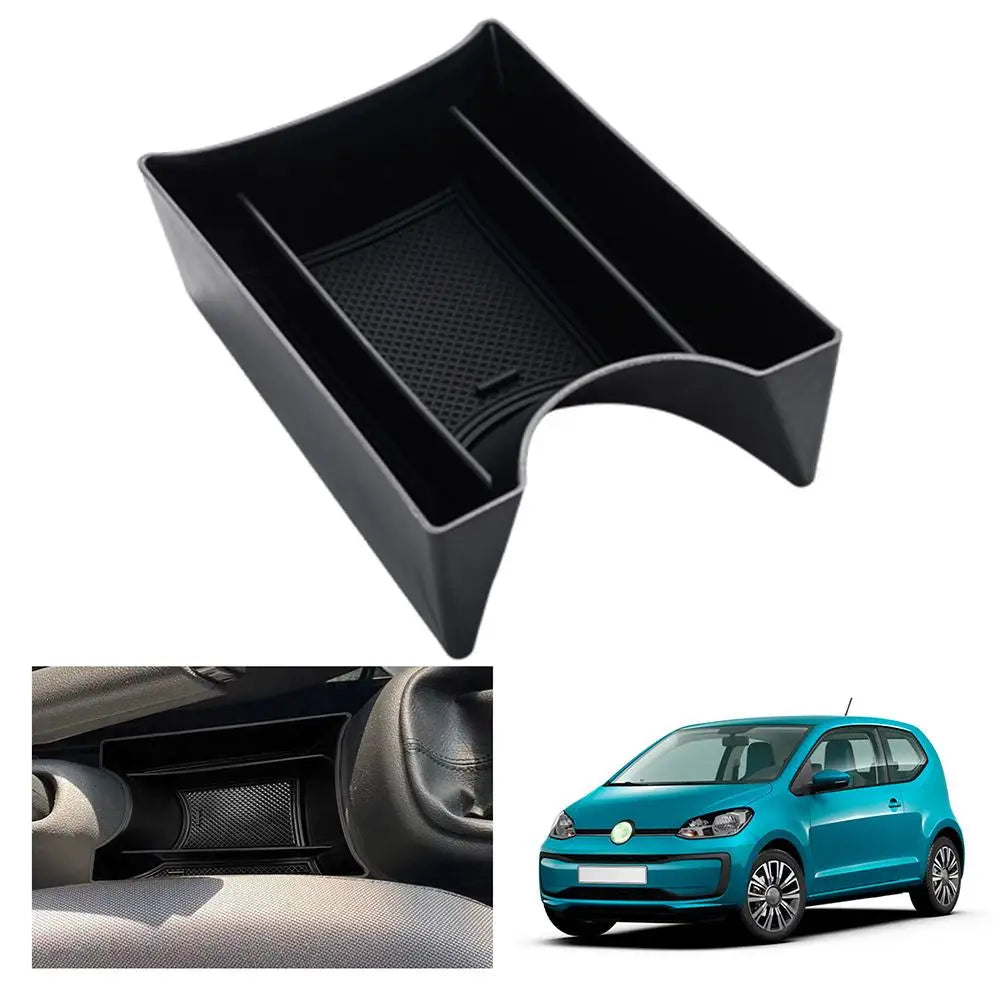 Car Armrest Storage Box For VW Up / Seat Mii / Citigo 2013-2021 Central Control Container Auto Up Accessories M7P1