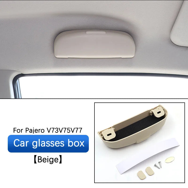 Suitable For Mitsubishi Pajero V97V93V87V98V95V73V75V77  Car Glasses Case To Refit Special Glasses Frame For Sunglasses