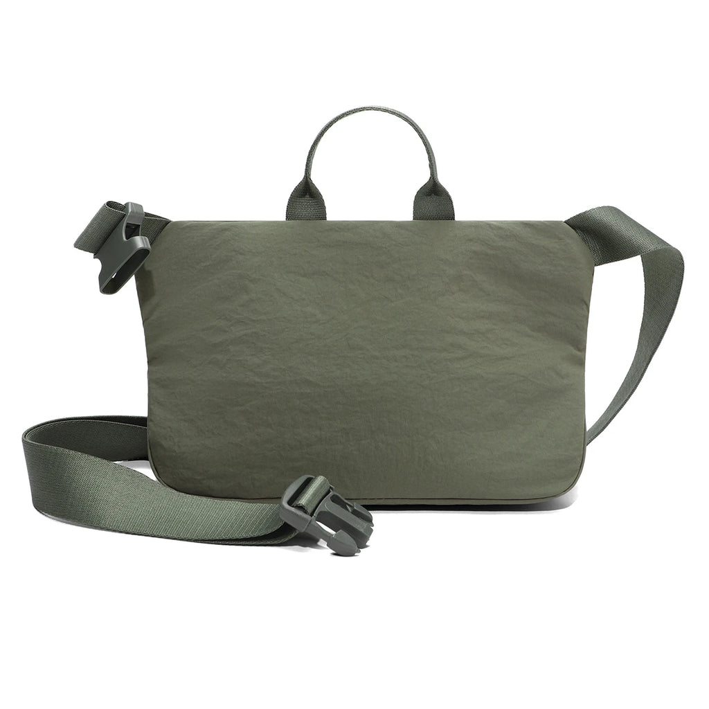 Fashionable women's nylon crossbody bag, niche chic backpack, casual large capacity chest bag, shoulder bag