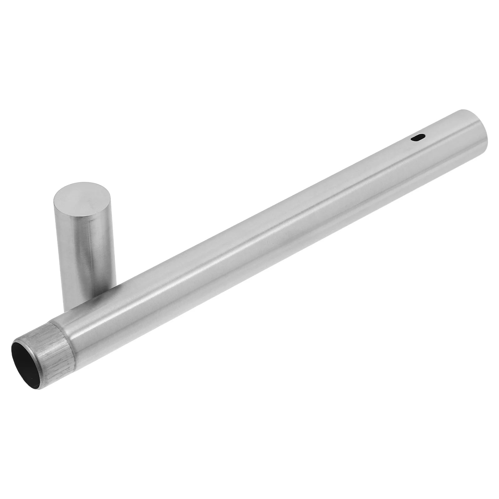 Document Storage Tube Stainless Steel Portable Certificate Holder for Birth Certificates Diplomas Office Home Use