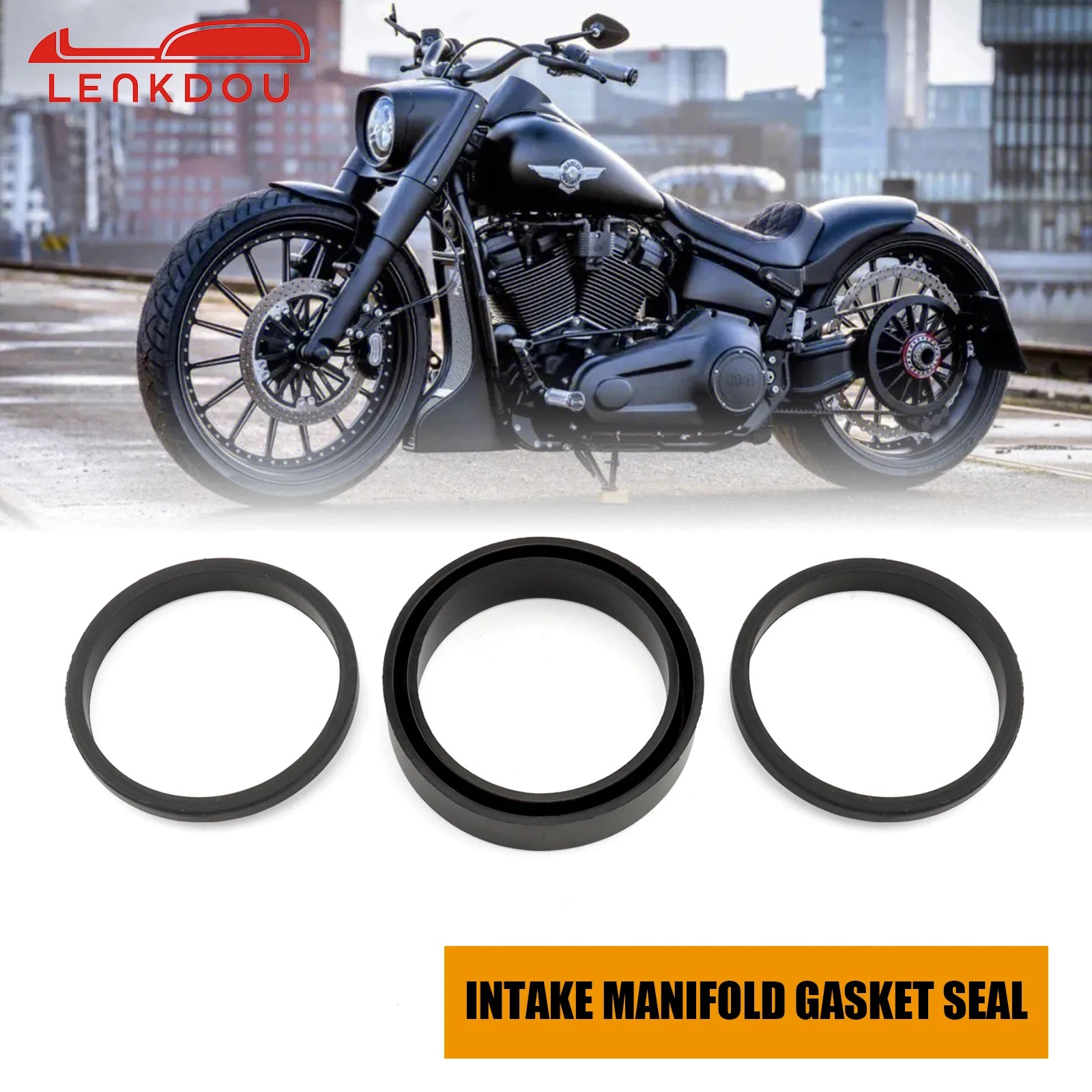Motorcycle HardDrive Carburetor Intake Manifold Gasket Seal Kit For Harley Big Twin 1990-2006 Sportster XL 883 1200 1988-2006